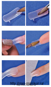 Стекловолокно (fiberglass) для моделирования ногтей (3 гр.)